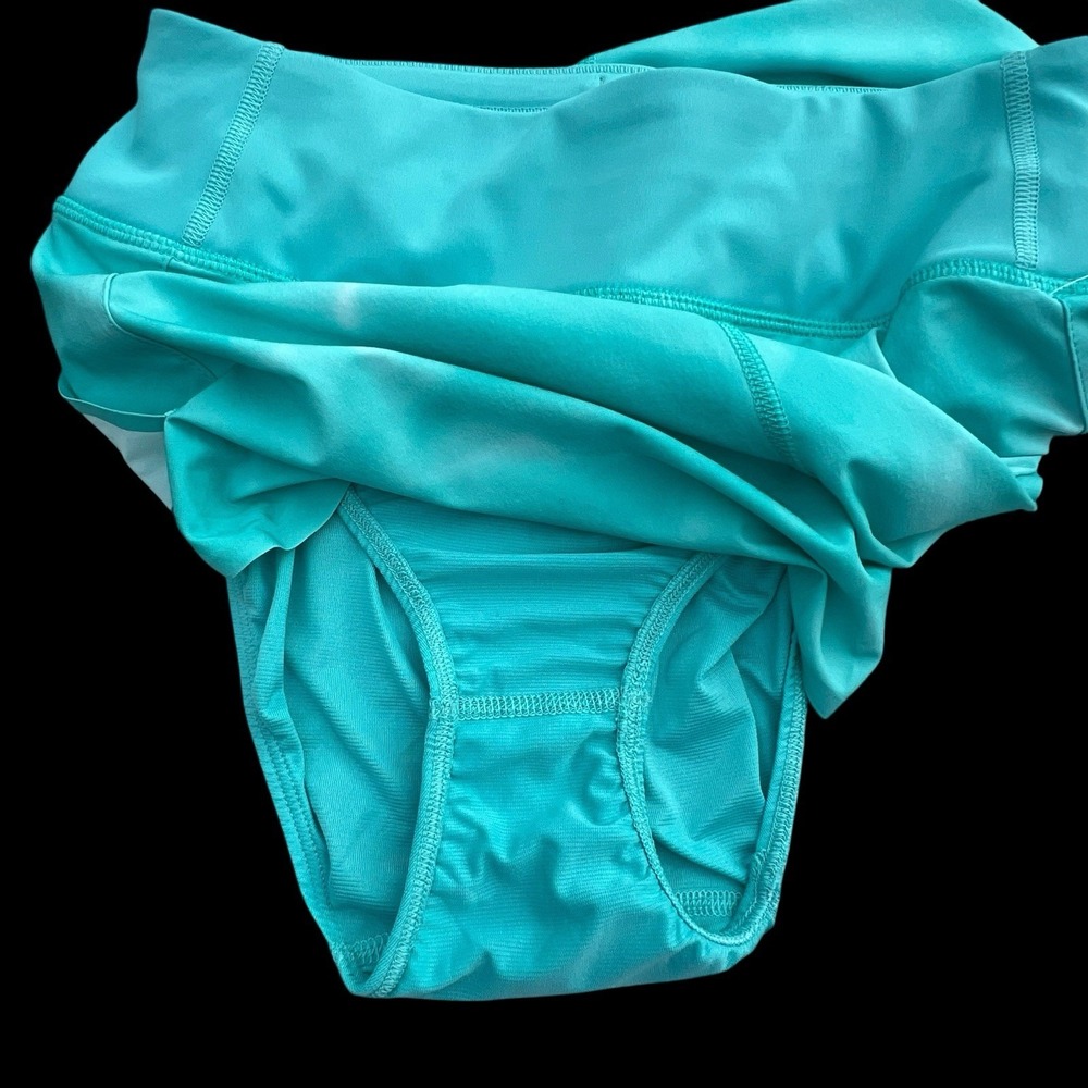 Athleta Run With It 3.5" Athletic Training Running Shorts Women XXS Teal NWT - Picture 8 of 11